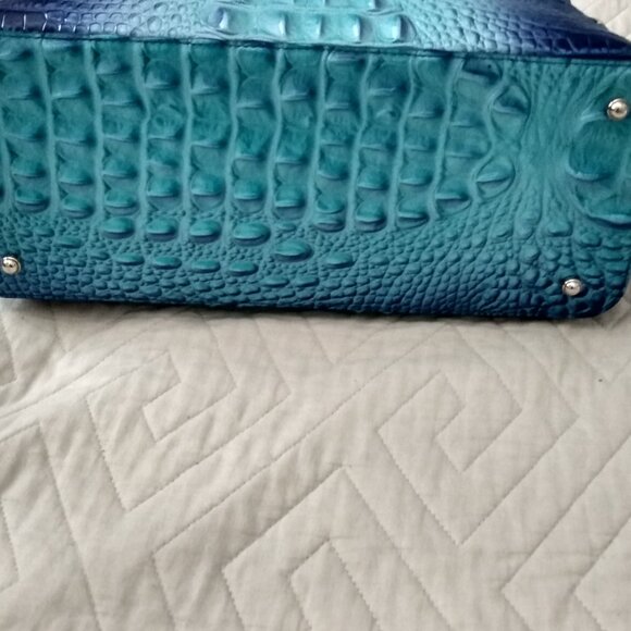 BRAHMIN LARGE OMBRE SATCHEL BAG - Picture 10 of 16